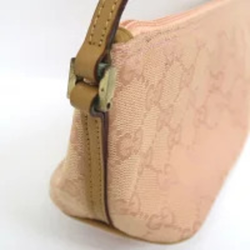 Gucci handbag accessory Clutch GG canvas Pink - Picture 5 of 11